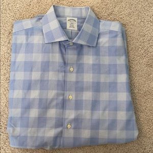 Blue & White Brooks Brothers Button Up